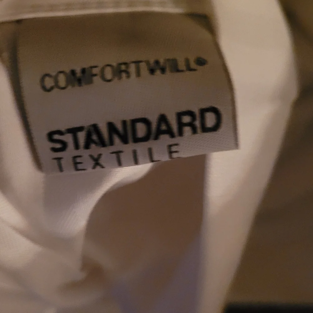 ComforTwill White Tone 90 x 120 Queen Flat NWOT